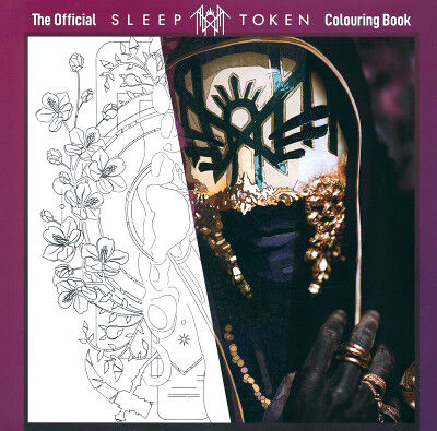 Rock n Roll Colouring Sleep Token Colouring Book