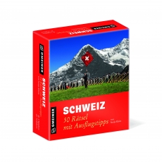 Gmeiner Verlag Schweiz - 50 Rätsel mit Ausflugtipps - deutsch 291462