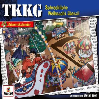 TKKG - Schreckliche Weihnacht überall (Adventskalender) - Stefan Wolf,Martin Hofstetter, Audio, 4066338329110
