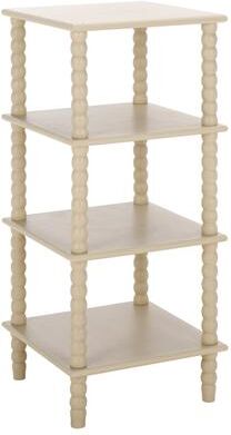 "SAFAVIEH Dilyn 15.7-Inch Wood Bookshelf - 16"" W x 16"" D x 36"" H"