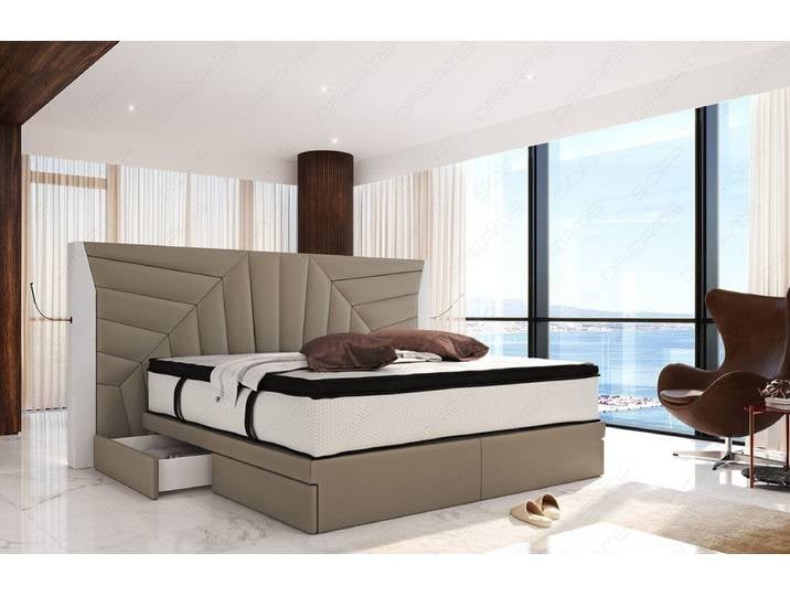 Boxspringbett Monaco Stoffbezug