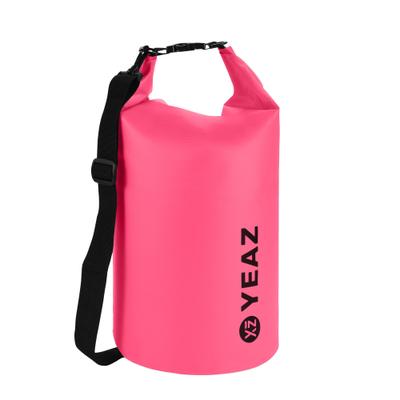 Packsack YEAZ "Wasserfester Packsack 20L ISAR", Gr. 20, pink, Obermaterial: 100% PVC PVC., Taschen