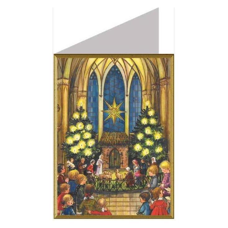 Richard Sellmer 99713 - Weihnachtskarte - Krippenspiel (99713)
