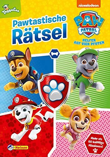 PAW Patrol: PAWtastische Rätsel: Kunterbunte Labyrinthe, Fehlersuchbilder und Malaufgaben rund um die Fellfreunde (ab 3 Jahren) - Preis vom 11.10.2026 03:10:56 h