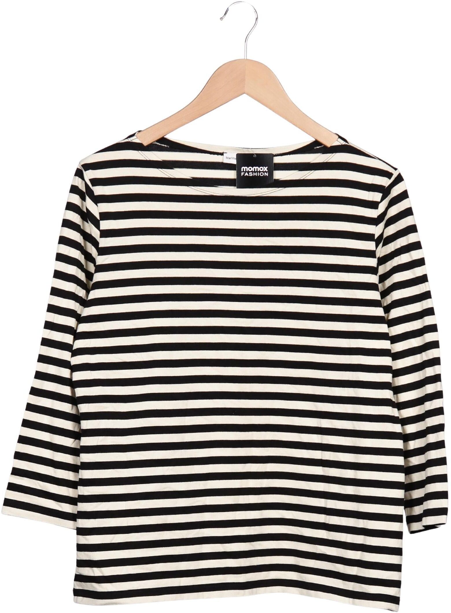 Marimekko Damen Langarmshirt, Mehrfarbig, Gr. L, Baumwolle - Second Hand