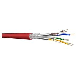 Draka Datenkabel flex Cat7 1000MHz UC900FLEX 4P26 S/FTP PUR rot TR1000