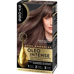 2x Syoss, Haarfarbe, Haarcoloration Oleo Intense 7-56 Dunkles Aschblond (7-56 Dunkles Aschblond)