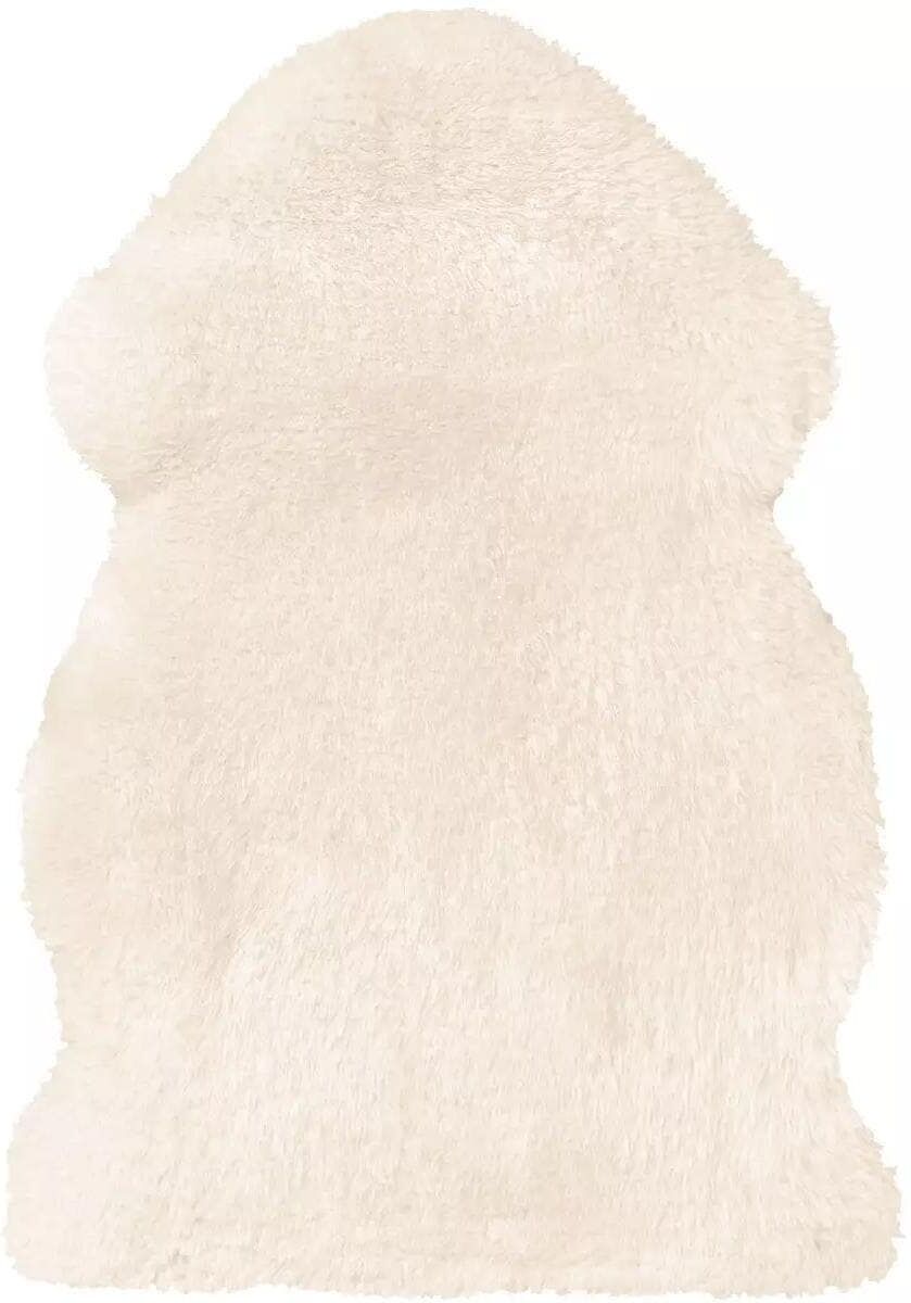 Fellteppich ZEWI BÉBÉ-JOU "Mimosa", beige (hellbeige), 1 Stk., Teppiche, Fellteppich hellbeige 1 Stk.
