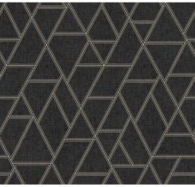 York Wallcoverings Pathways Grey Wallpaper