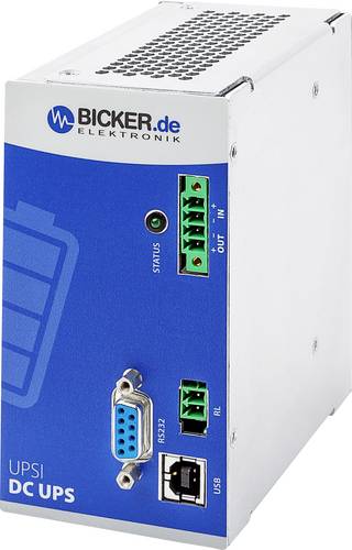 Bicker Elektronik UPSI-2406DP2 UPSI-2406DP2 Industrielle USV-Anlage (DIN Rail)
