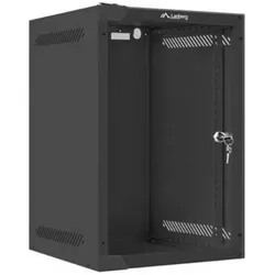 Lanberg WF10-2309-10B (9 HE, 10 Zoll Rack), Serverschrank, Schwarz