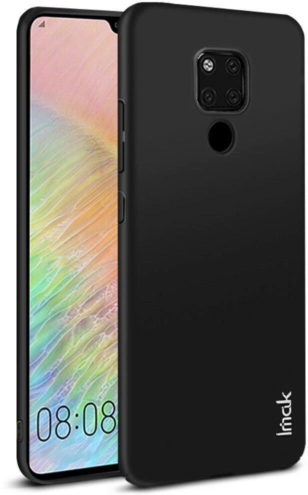 Huawei Mate 20 X IMAK Plastik Cover + Beskyttelsesfilm Sort