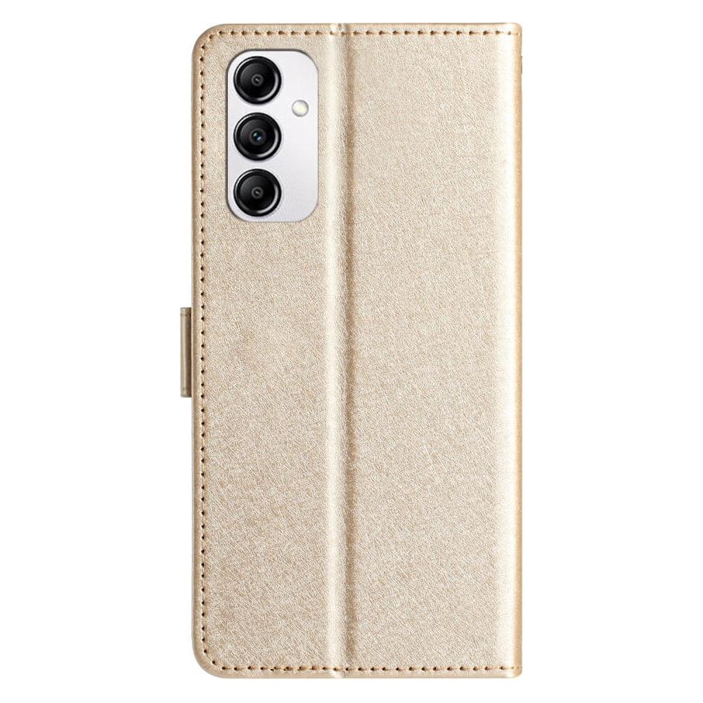 Cover-Discount Galaxy A15 - Silk Texture Etui Hülle gold (Samsung Galaxy A15) (660163496C)