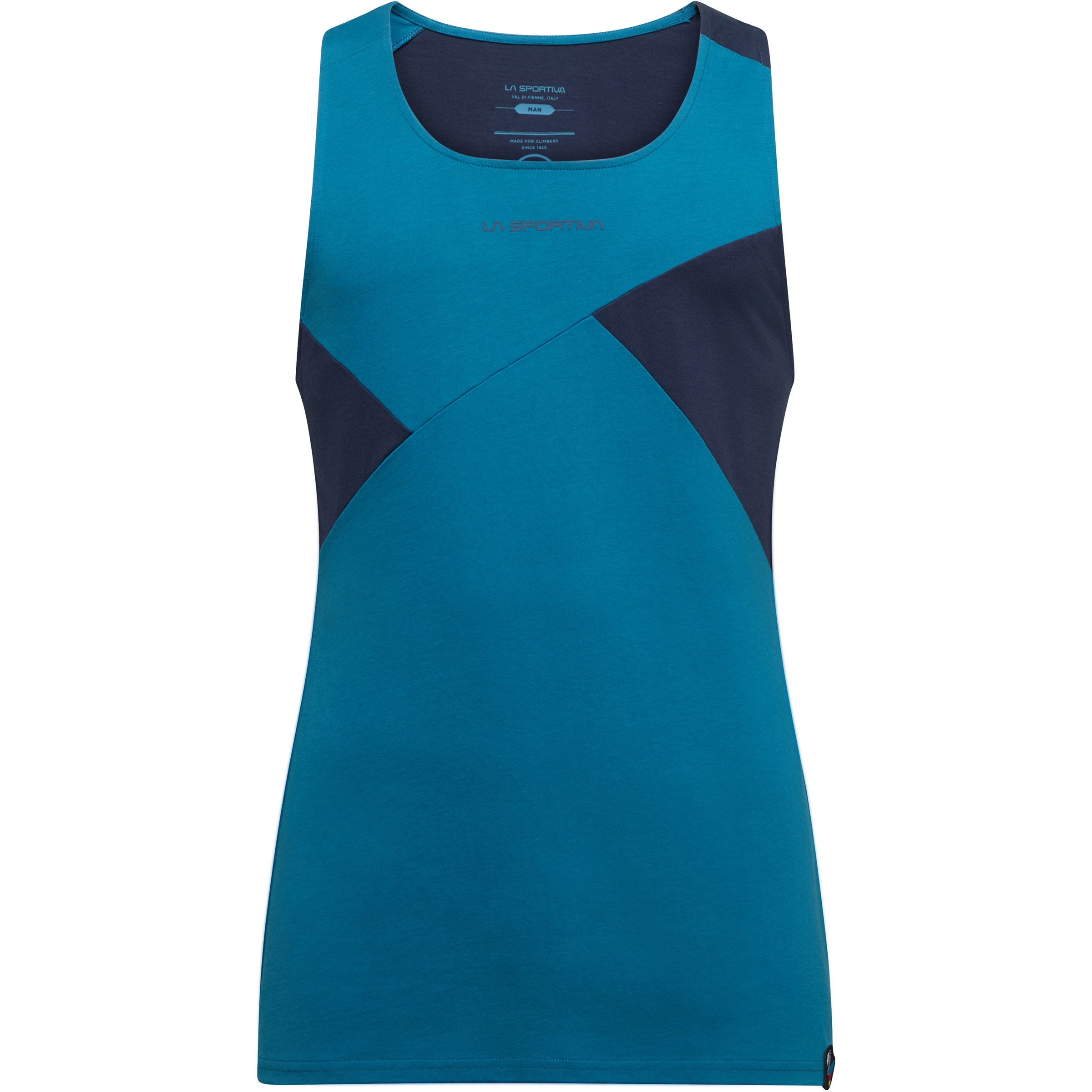La Sportiva Dude Herren Tanktops blau Größe XL Bouldern | Sportklettern Atmungsaktiv