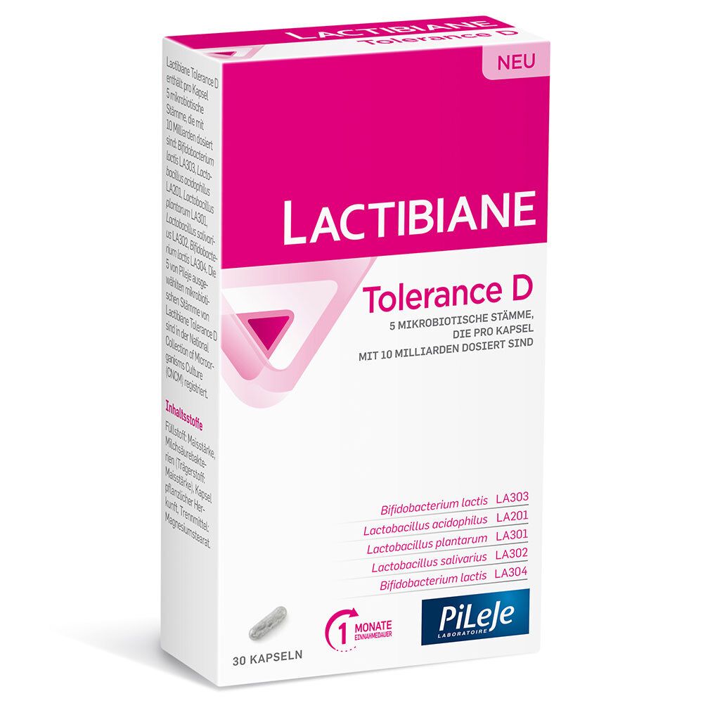 Lactibiane Tolerance D Kapseln 30 St