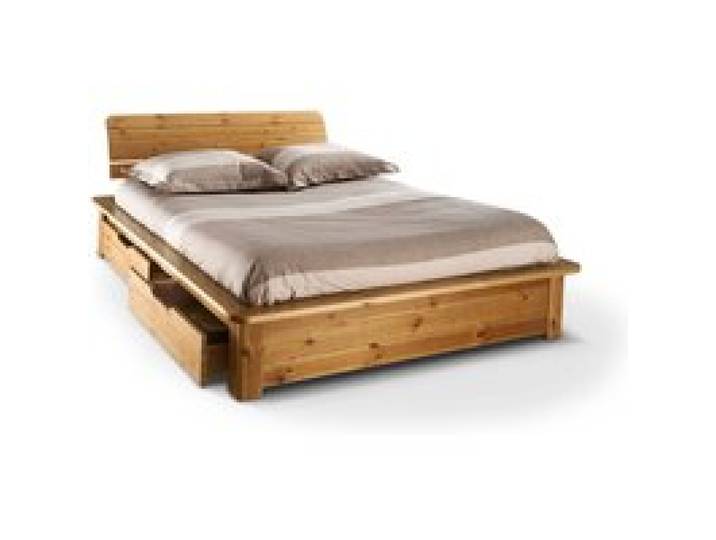 Lit rangement bois massif Tania