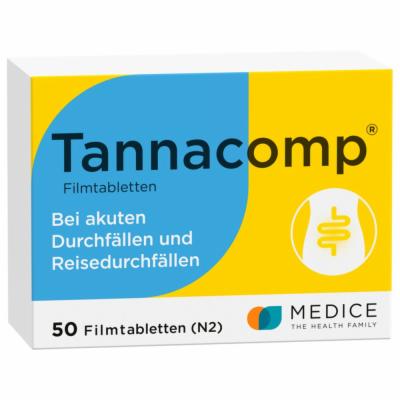 MEDICE Arzneimittel Pütter GmbH&Co.KG TANNACOMP Filmtabletten 50 St 01900349