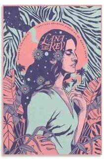 Inspire Essentials Lana Del Rey Aesthetic Canvas Poster Vintage Music Album Wall Art Decor 13 m