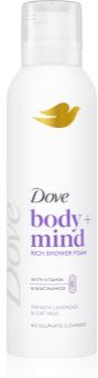 Dove Body+Mind French Lavender & Oat Milk espuma de banho 200 ml. Body+Mind French Lavender & Oat Milk