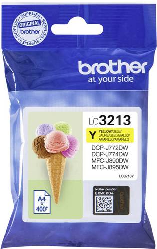 Brother Druckerpatrone LC-3213Y Original Gelb LC3213Y