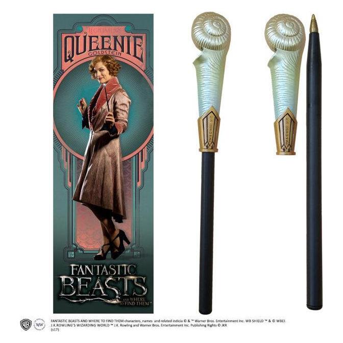 Noble Collection Wand pen and bookmark by Queenie Goldstein (36932833)