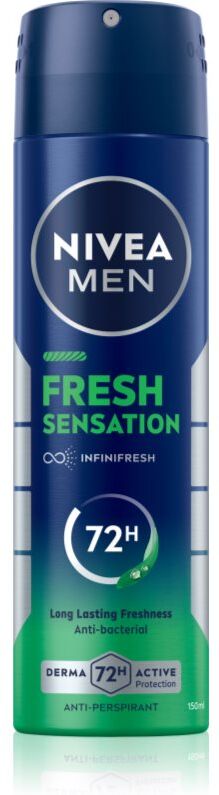 NIVEA MEN Fresh Sensation spray anti-transpirant 72h pour homme 150 ml