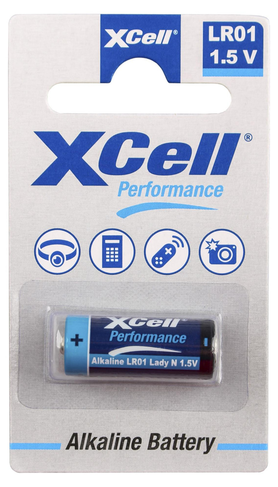 XCell Alkaline batterij LR01 Lady 1,5V, 1 stuk