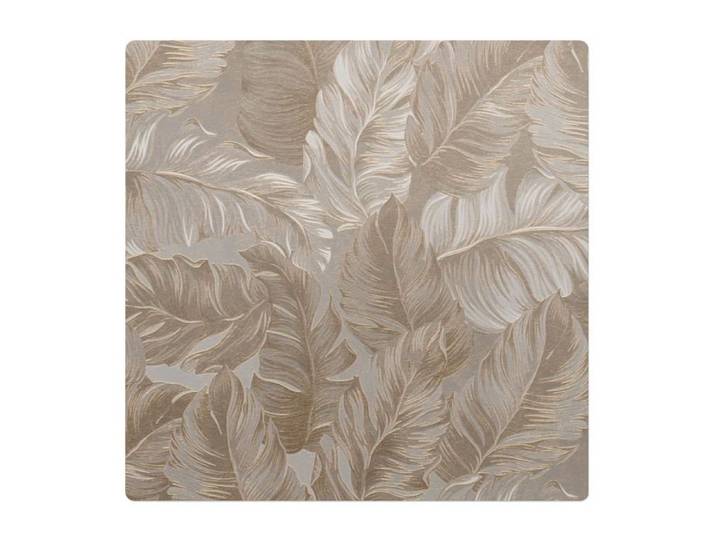 Tapis Protège-Sol pour Chaise - Feuilles dans un style délicat - 100x100 cm - Tapis de protection