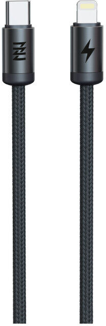 CABO TECH FUZZION MAG USB-C / LIGHT 1M BK