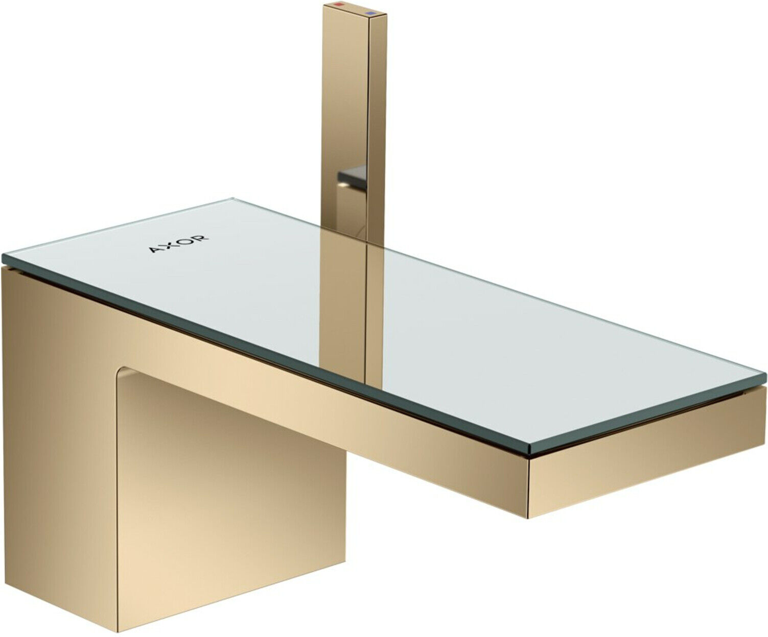 Hansgrohe Platte Axor MyEdition 200x82mm, Glas, Spiegel (47900000)