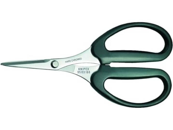 KNIPEX Schaar voor KEVLAR vezels in blister verchroomd, 95 03 160 SB