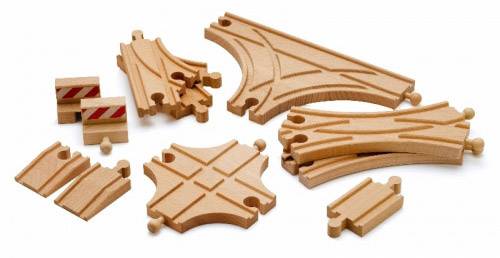 Brio 63330700 Schienen und Weichensortiment