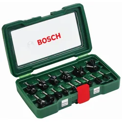 BOSCH Fräser-Set 15-teilig 8 mm
