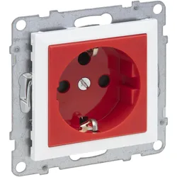 Legrand, Steckdose, SEANO Schutzkontakt-Steckdose, internationaler-Standard, verwechslungssicher, Steckklemmen