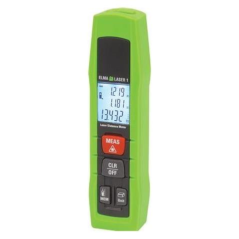 Elma Instruments Elma Laser 1 - Mini laser afstandsmåler 30 m med bluetooth (30 m) (5706445840380)