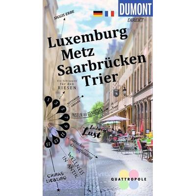 DUMONT direkt Reiseführer Luxemburg, Metz, Saarbrücken, Trier, Taschenbuch von Reinhard Tiburzy,Wolfgang Felk,Nicole Sperk, MairDuMont,