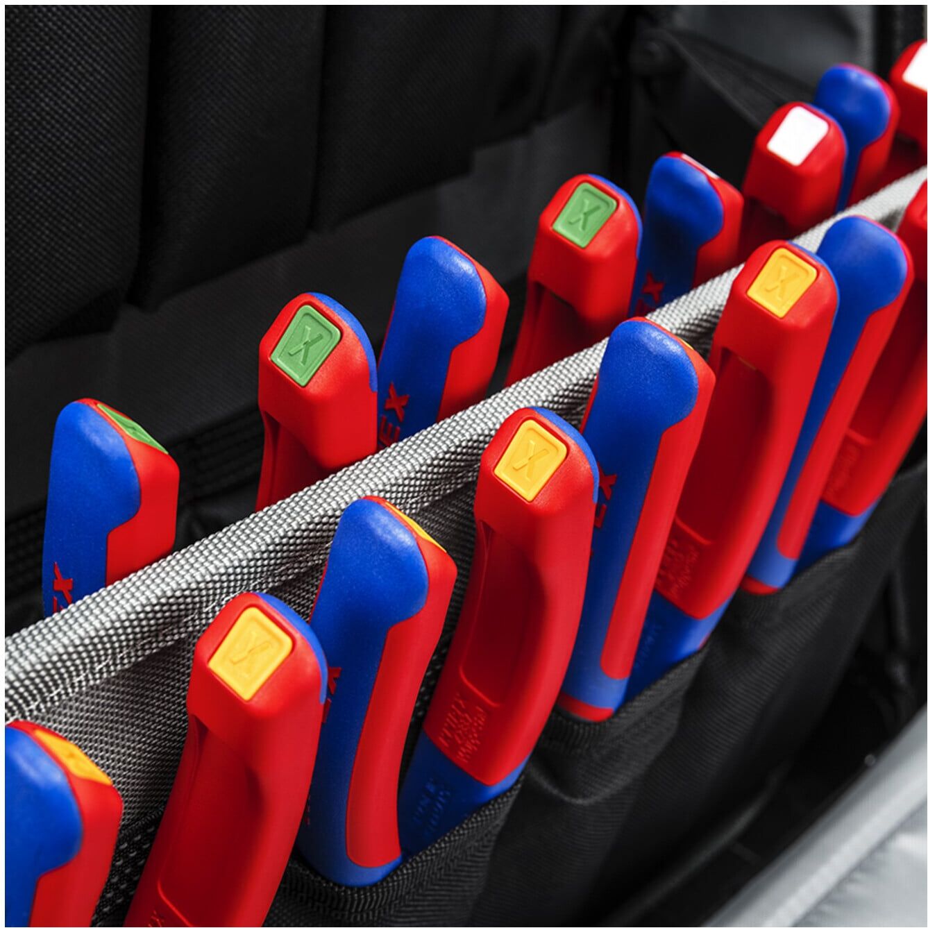 KNIPEX 00 61 10 CM ColorCode Clips magenta (10 Stück) 21 mm)