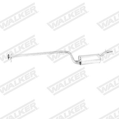Walker Mittelschalldämpfer [Hersteller-Nr. 71381] für Ford