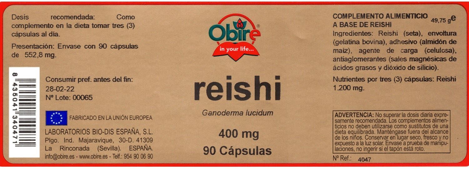 Obire Reishi 90 caps