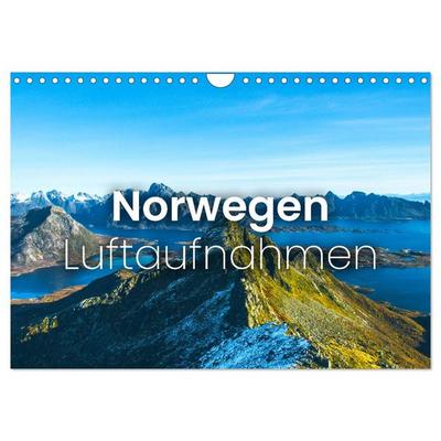 Norwegen Luftaufnahmen (Wandkalender 2026 DIN A4 quer), CALVENDO Monatskalender