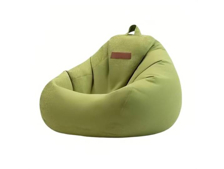 Xumh2024-3 Sitzsack Sitzsack-Stuhl, Liegesofa, for Leseecke, Schlafzimmer, Spielzimmer, Bodensitz(Green)