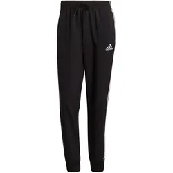 adidas Aeroready Essentials Tapered Cuff Woven 3-Streifen Trainingshose Herren GK8980 - black M