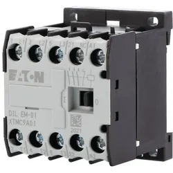 Eaton 010496 Leistungsschütz, 48 V DC, 3-polig, 380 V 400 V, 4 kW, Kontaktbestückung Ö = Öffner= 1 Ö, Schraubklemmen, Gleichstrombetätigung  - 5 Stück