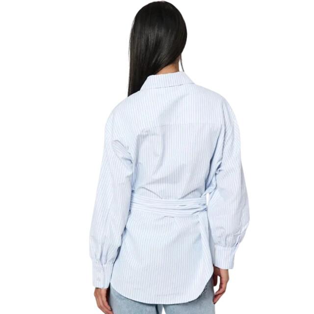 Norr Mona oversized shirt off white -