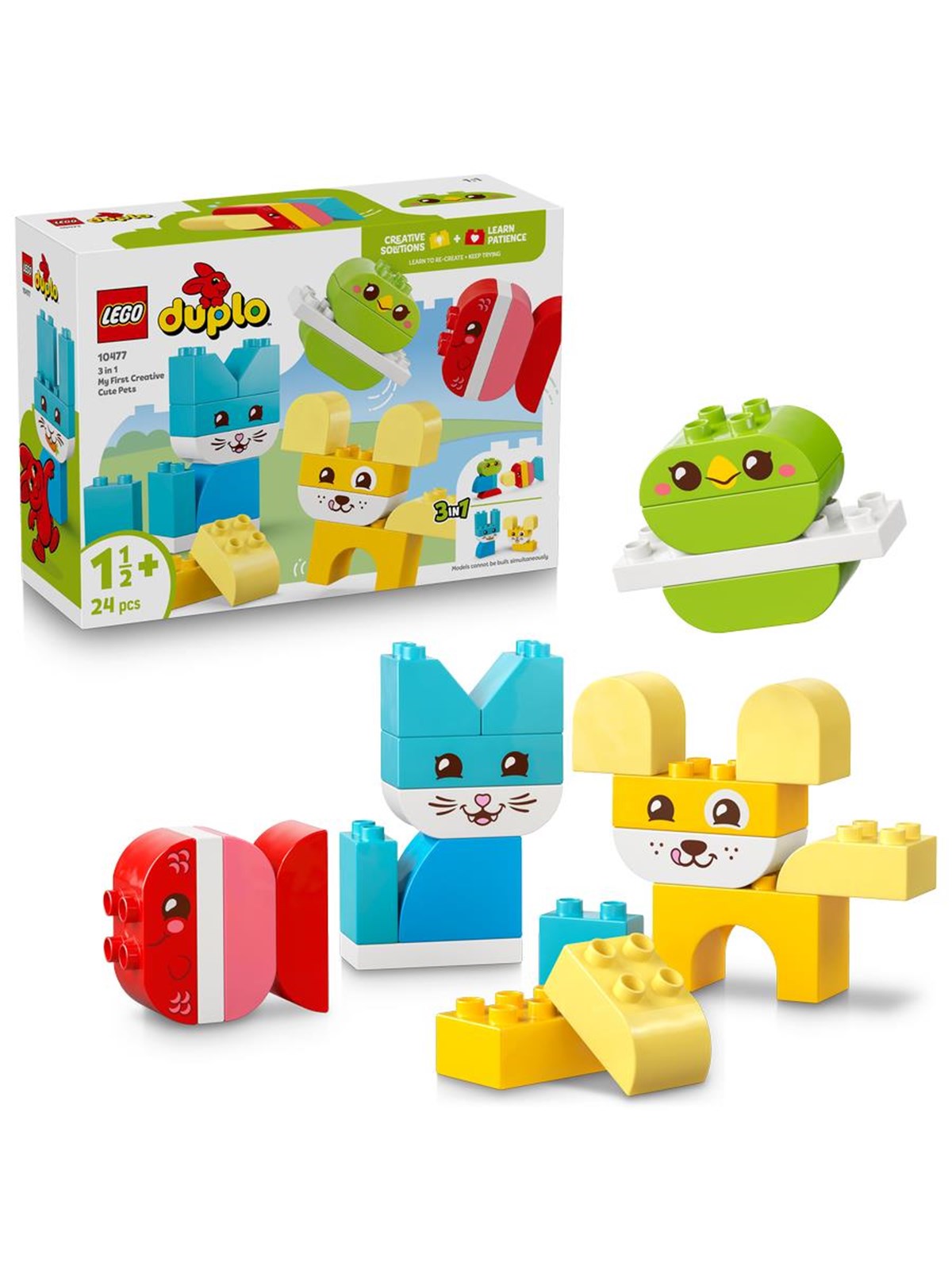 LEGO DUPLO 10477 3-in-1 Kreative Tiere