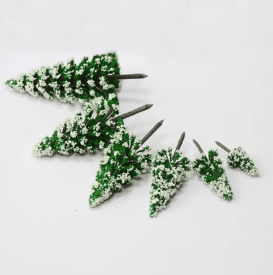 Inspire Essentials Winter Pine Mini Decor Trees Set mixed