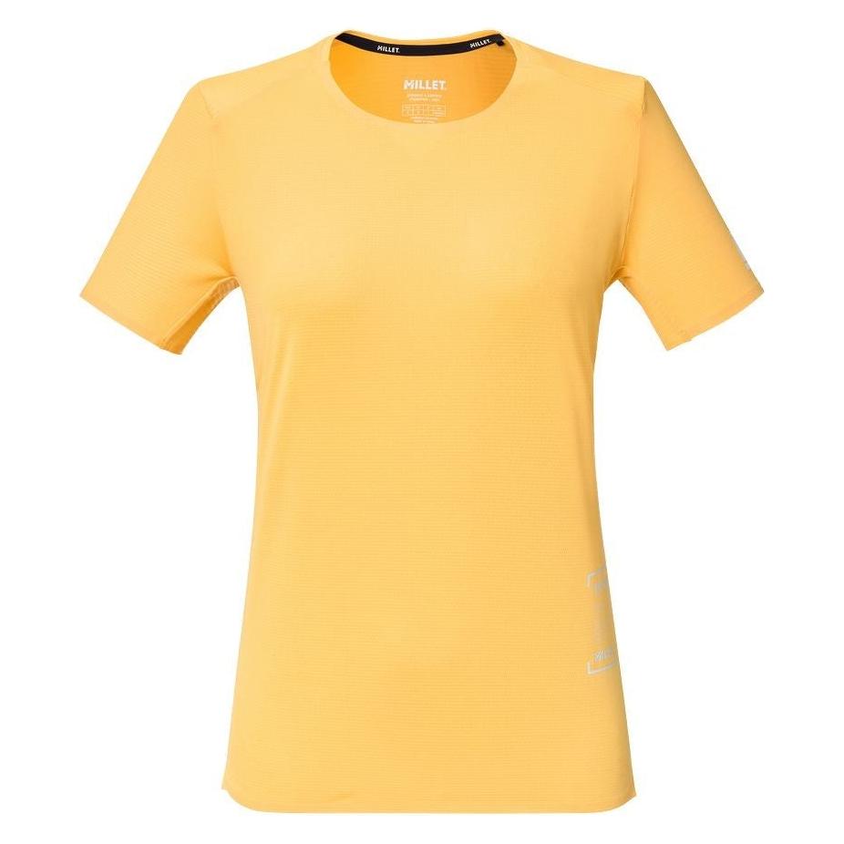 Millet Intense Pro Light Damen T-Shirt, Kurzarm, Gelb (L) (71804446)