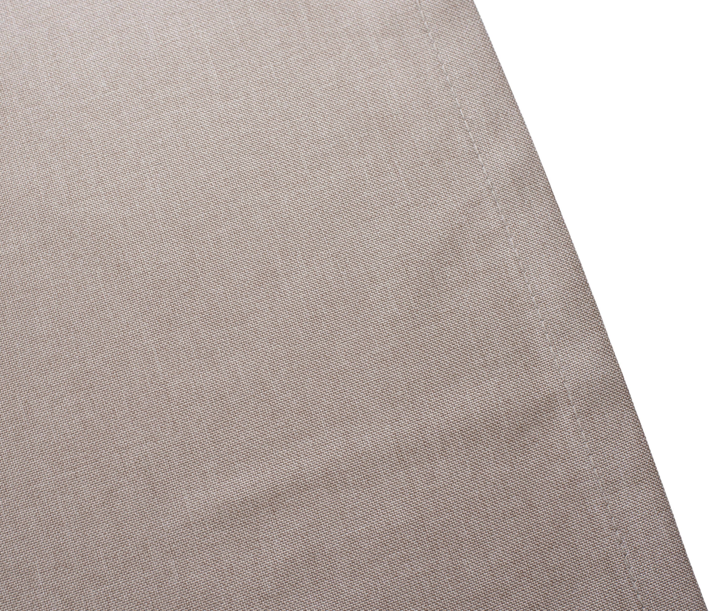 Schiebegardine GÖZZE "Linus Schiebevorhang" Gr. 1, grau (taupe), B:60cm H:245cm, Polyester, Gardinen, Schiebegardine, HxB: 245x60, Uni Panamagewebe, inkl. Zubehör taupe 245cm, Paneelwagen, 60cm