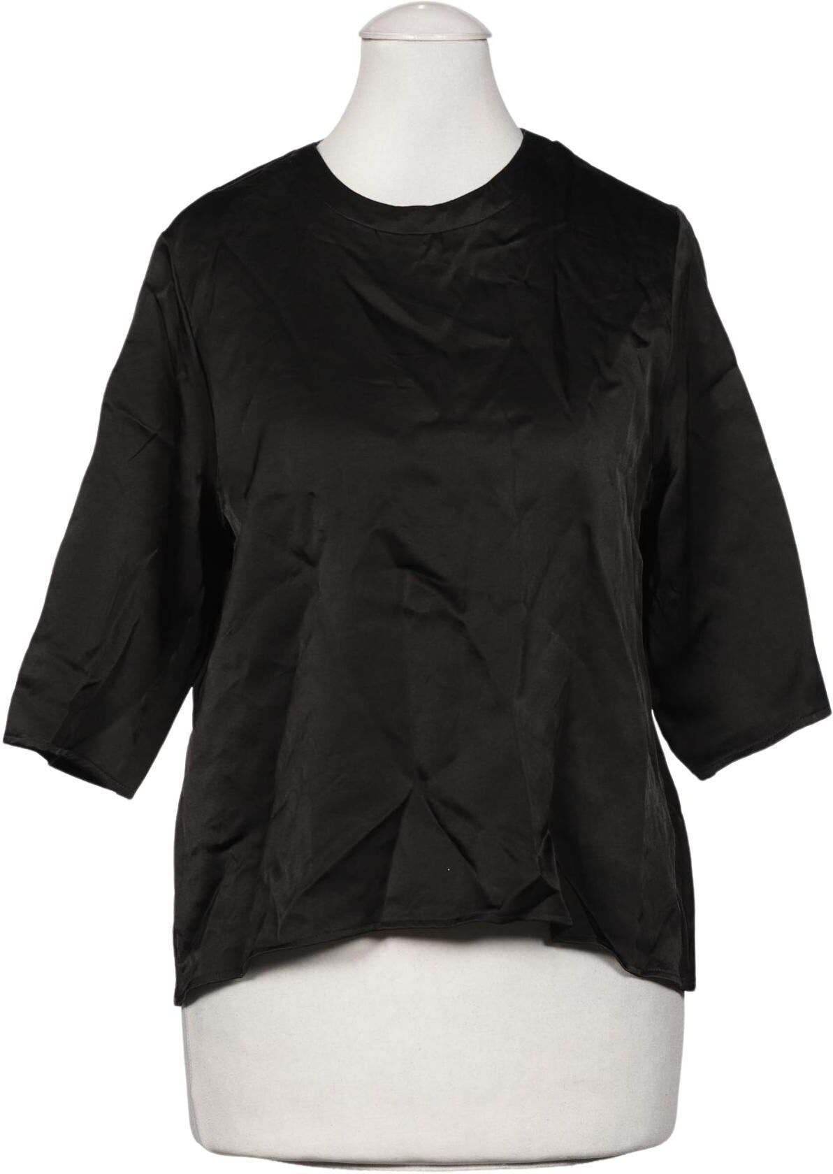 Jan N June Damen Bluse, Schwarz, Gr. S, Viskose - Second Hand