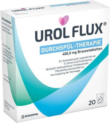 APOGEPHA Arzneimittel GmbH UROL FLUX Durchspül-Therapie 400,5 mg Brausetabl. 20 St 14408791